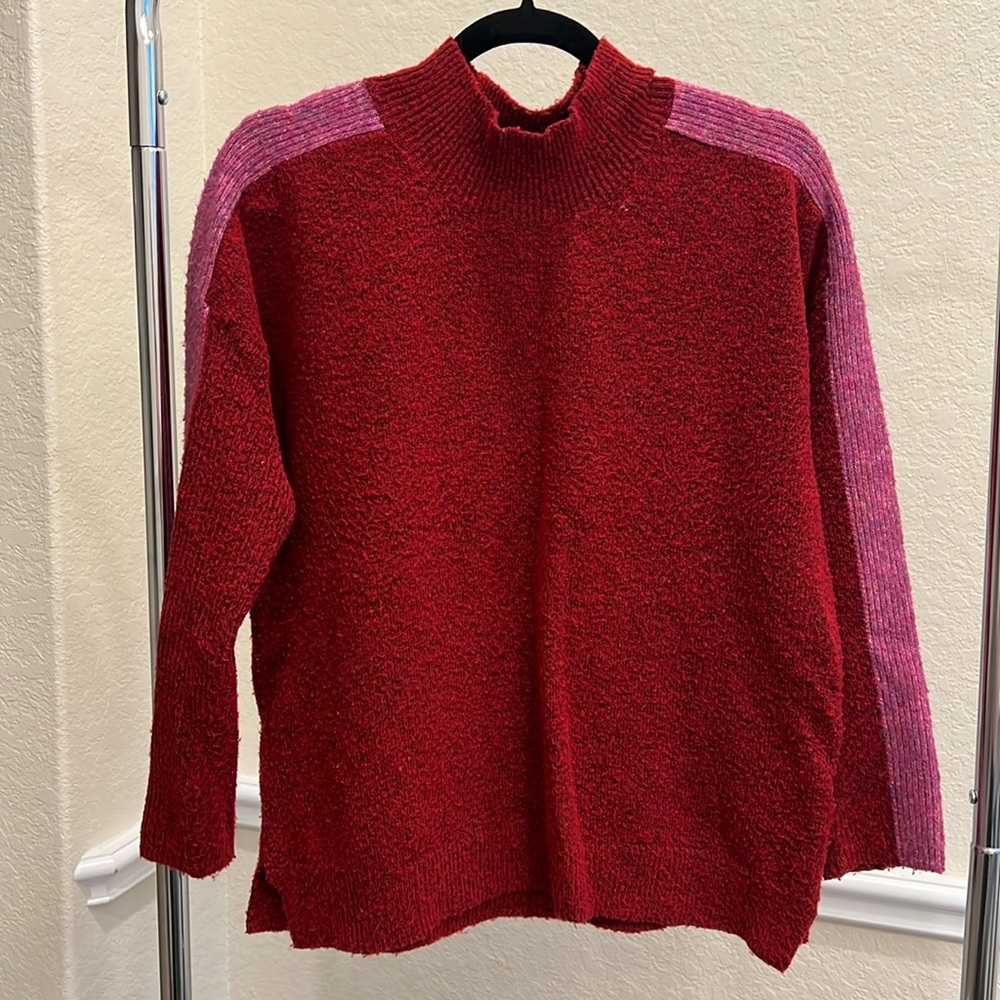 Red & Pink Sweater